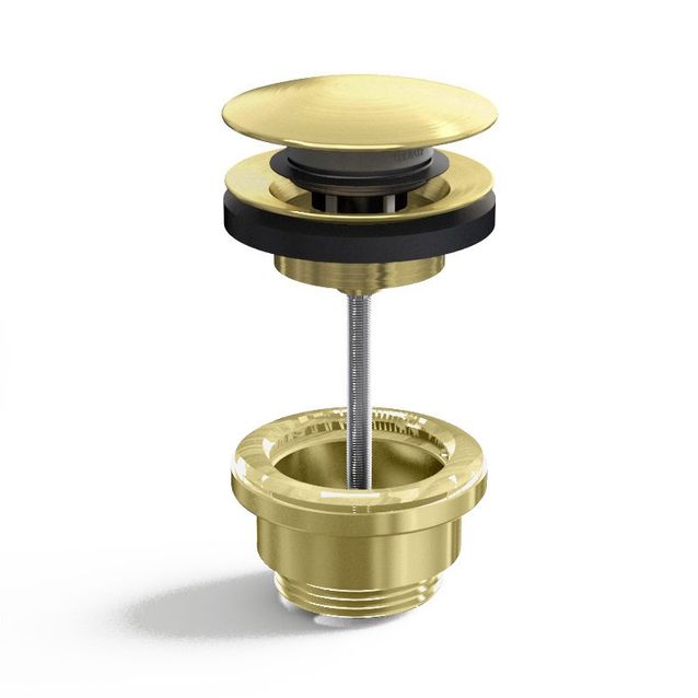 Pohjaventtiili Interia Cherry, suljettava, harjattu kulta