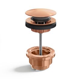 Pohjaventtiili Interia Cherry, pop-up, harjattu ruusukulta