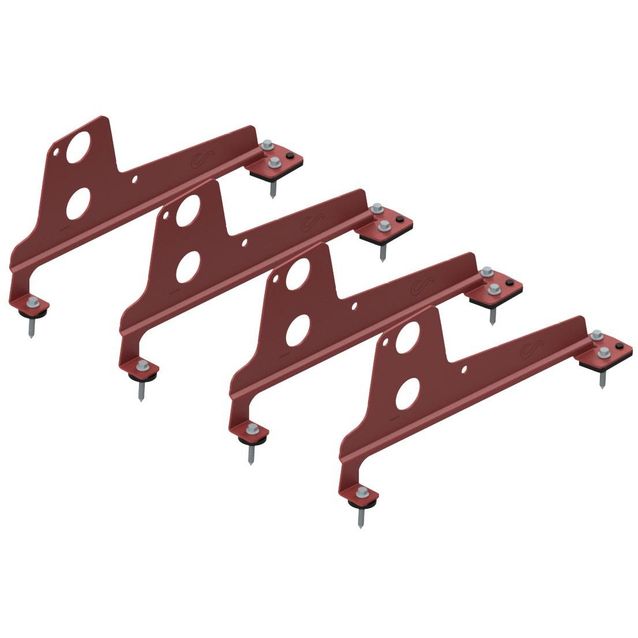 Lumiesteen asennussarja Ruukki teräskatoille (Muotokate 350), eri värejä