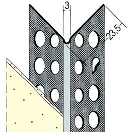 Tasoituslista ulkokulmaan Jorma alumiinia eri pituuksia