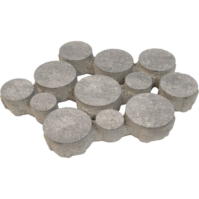 Betonilaatta/hulevesilaatta Rudus Lumo-Gaala, 560x430x80mm, grafiittivalkoinen