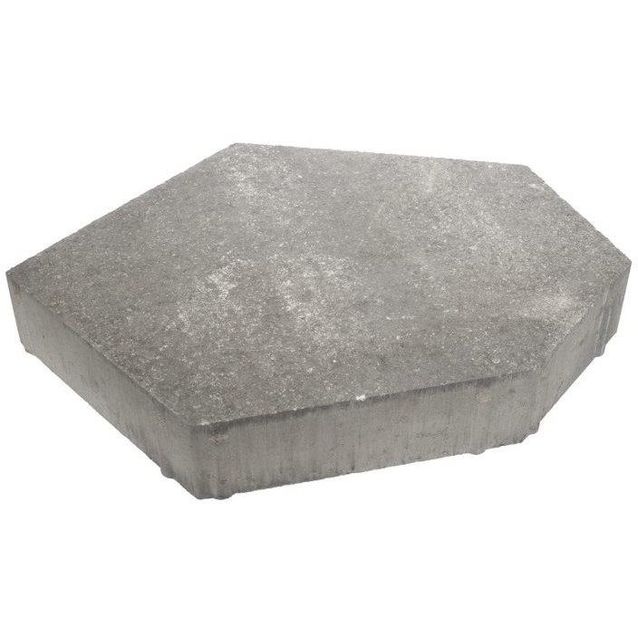 Betonilaatta Rudus Gaala 80, 560x430x80mm, grafiittivalkoinen