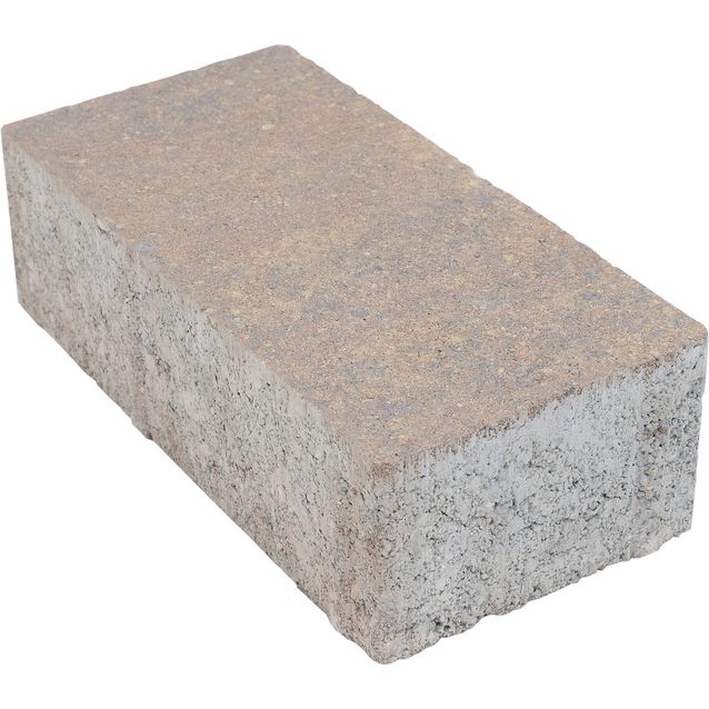 Pihakivi/betonitiili Rudus Piha 198x98x60mm, kaarna