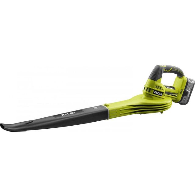 Akkulehtipuhallin Ryobi RBL1820S40F, 18V, 4.0Ah akulla