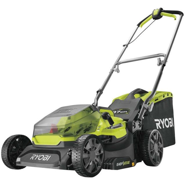 Akkuruohonleikkuri Ryobi RY18LM37A-240, 18V, 2x4.0Ah akuilla