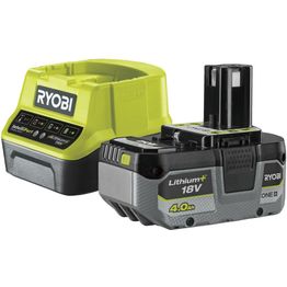 Akku+laturi Ryobi ONE+ RC18120-140X 18V 4,0 Ah akulla
