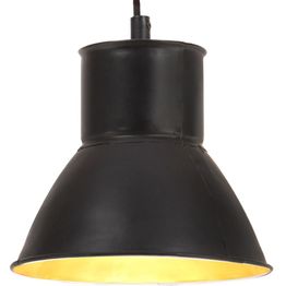 Riippuvalaisin 25 w syvä musta pyöreä 17 cm e27