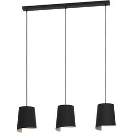 Riippuvalaisin Eglo Bolivia 3-osainen 88x18cm musta/hiekka