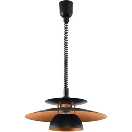 Riippuvalaisin Eglo Brenda Ø43cm musta/kupari