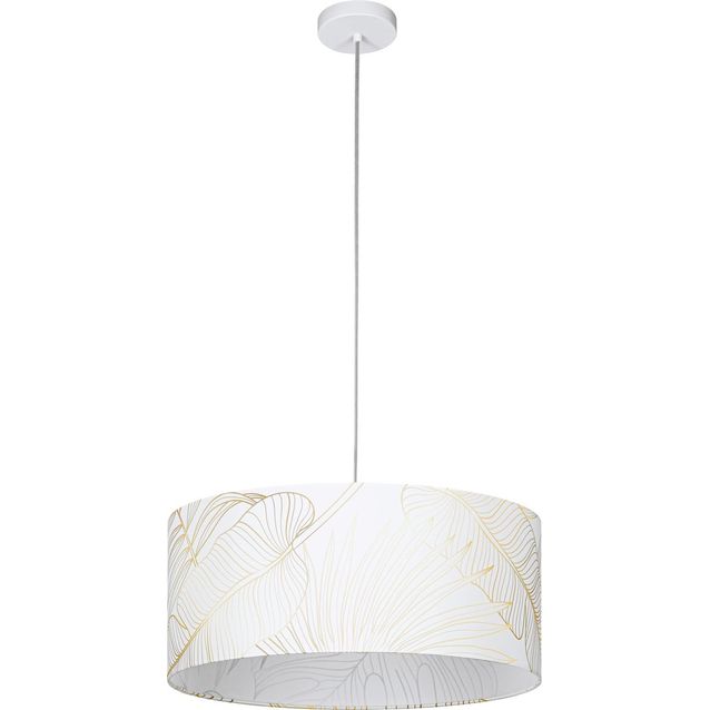 Riippuvalaisin Eglo Bucamaranga 40W Ø53cm valkoinen kulta