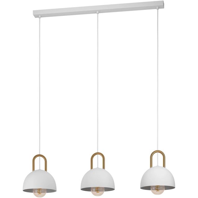 Riippuvalaisin Eglo Calmanera 3-osainen valkoinen