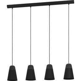 Riippuvalaisin Eglo Canterras 4-osainen musta