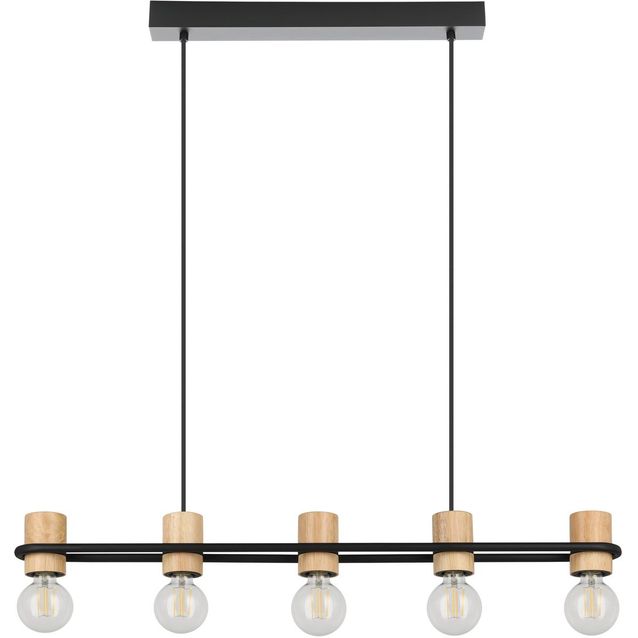 Riippuvalaisin Eglo Chieveley 88,5cm musta/puu