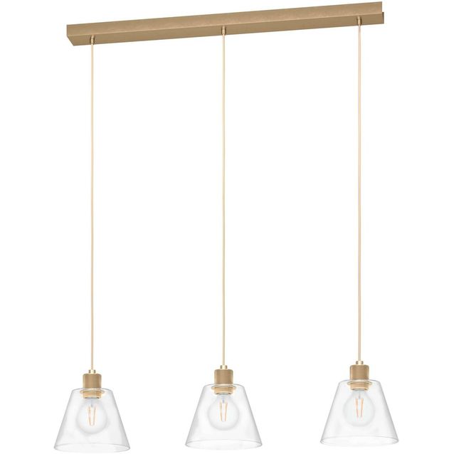 Riippuvalaisin Eglo Copley 3-osainen kulta