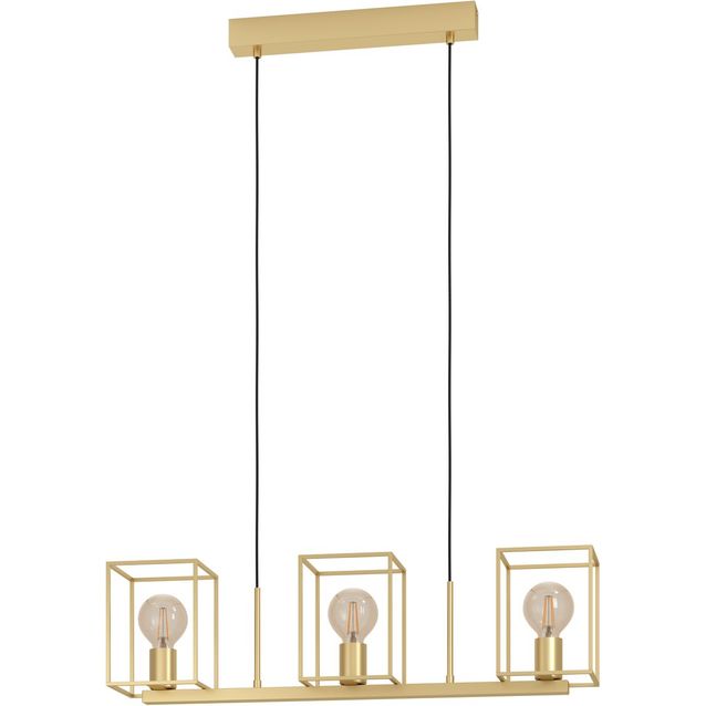 Riippuvalaisin Eglo Cumiole 3 osainen 3x40W 78x15cm kulta