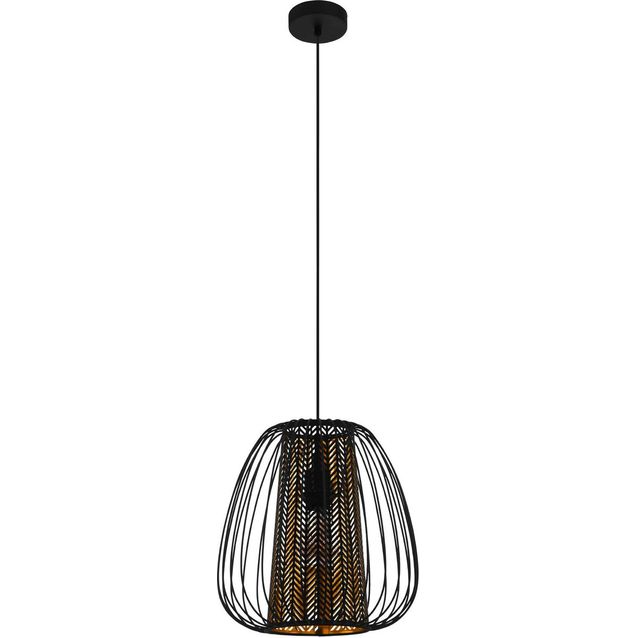 Riippuvalaisin Eglo Curasao E27 musta