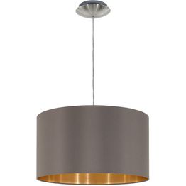 Riippuvalaisin Eglo Maserlo cappuccino/kulta eri kokoja