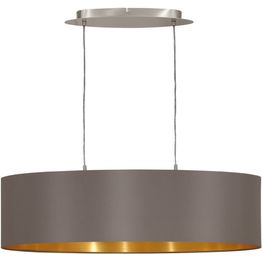 Riippuvalaisin Eglo Maserlo 78cm cappuccino/kulta
