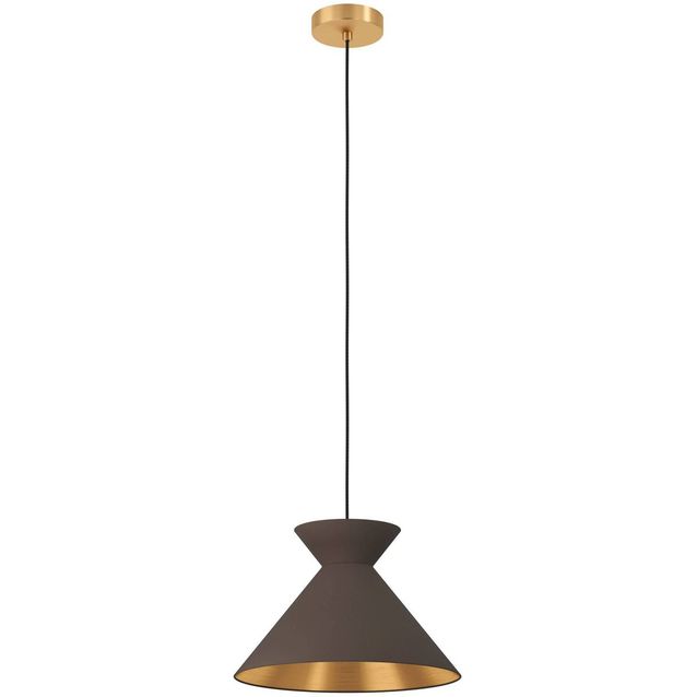 Riippuvalaisin Eglo Nastasia 40W Ø38cm cappuccino messinki