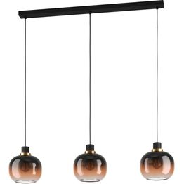 Riippuvalaisin Eglo Oilella 3-osainen musta/ruskea