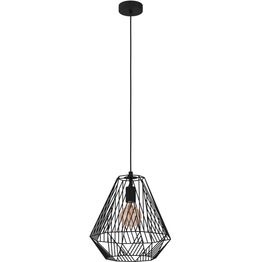 Riippuvalaisin Eglo Stype Ø33cm musta