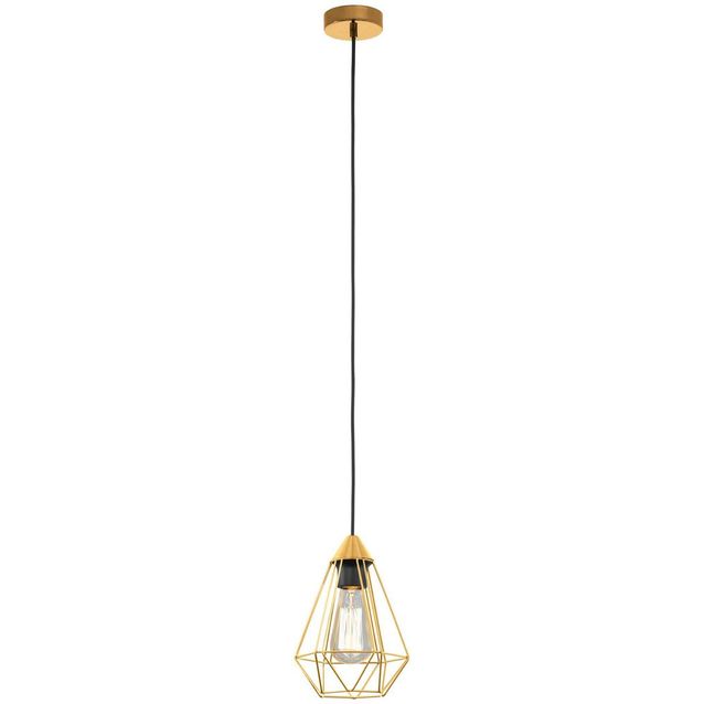 Riippuvalaisin Eglo Tarbes Ø17,5cm harjattu messinki