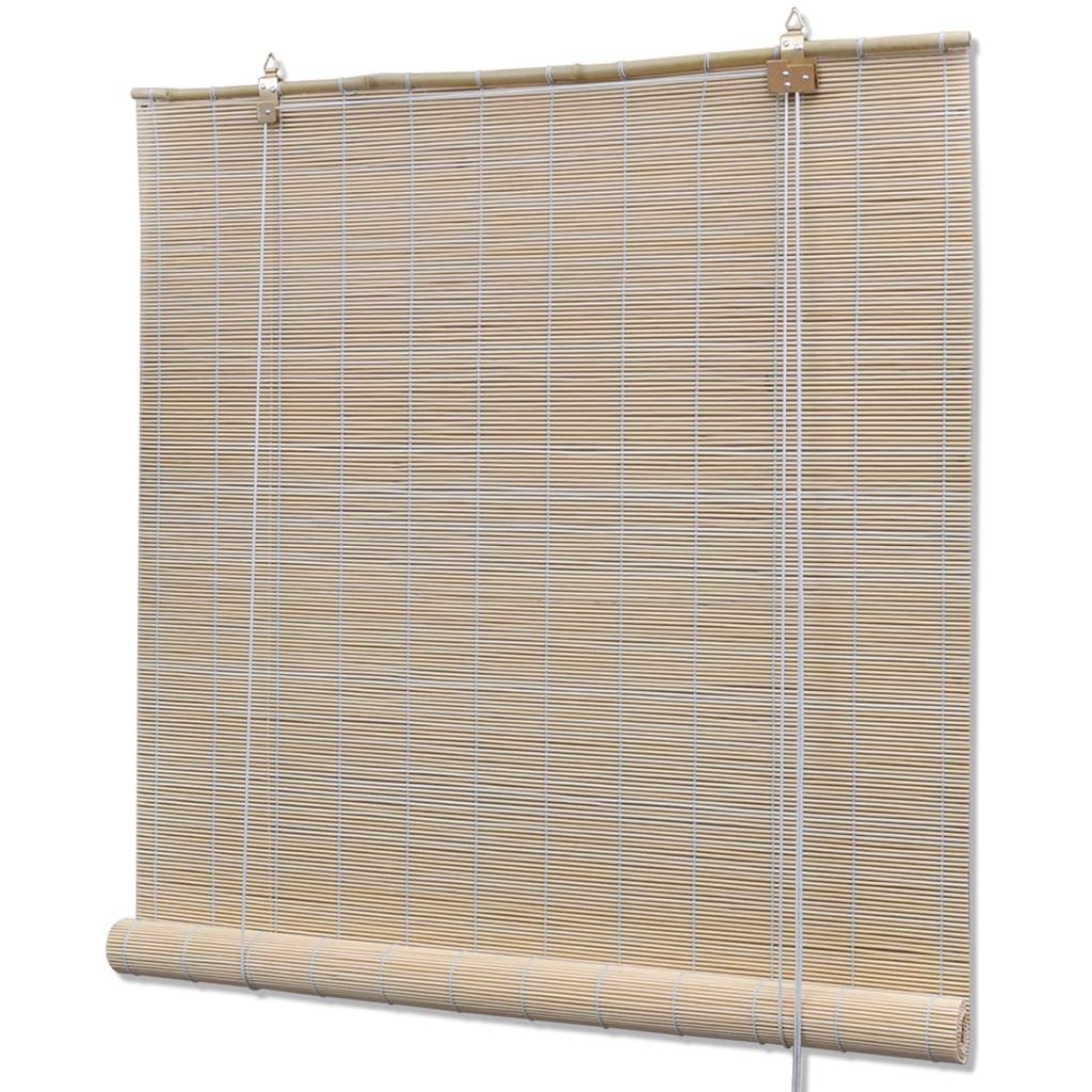 Rullaverho bambu 100x220 cm luonnollinen