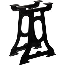 Ruokapöydän jalat 2 kpl y-muoto valurauta