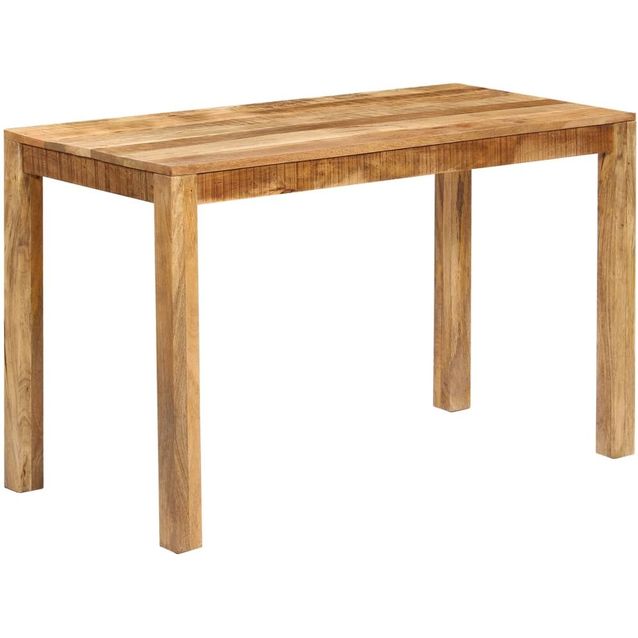 Ruokapöytä kiinteä mangopuu 120x60x76 cm_1