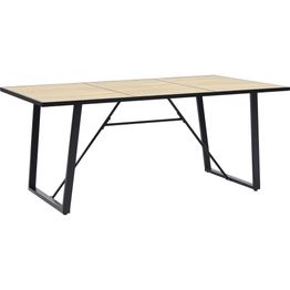 Ruokapöytä tammi 200x100x75 cm mdf