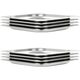 Ruokavuoat 8 kpl gn 1/2 20mm ruostumaton teräs