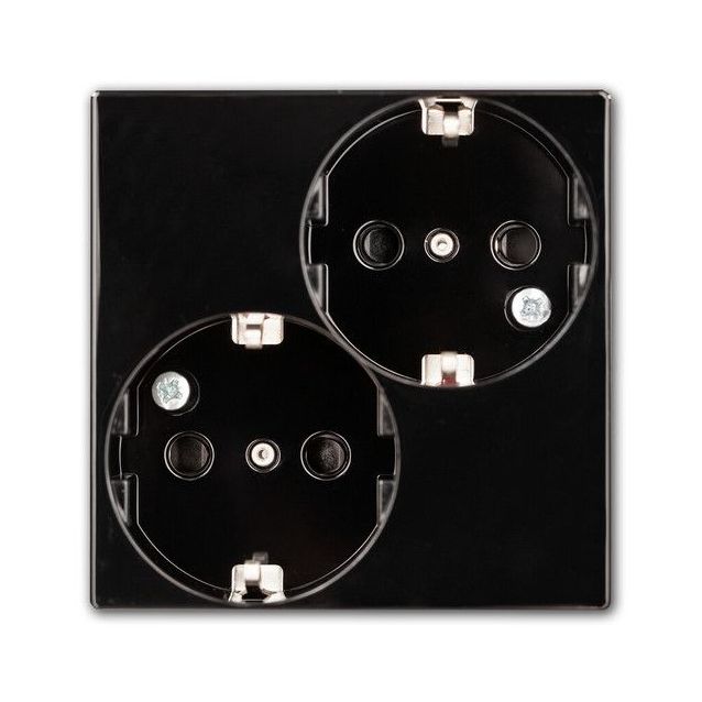 Pistorasia Ensto Intro - 2S/16A/IP21/UPJ 0X musta