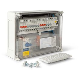 Ryhmäkeskus muovi IP54 EVS 163.15P johdonsuojakatkaisija