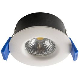 LED-alasvalo Airam Compact Ø80x38 mm IP65 5W/840 himmennettävä valkoinen