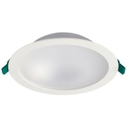LED-alasvalo Sylvania Start Downlight 225, DALI-2, eri värilämpötiloja