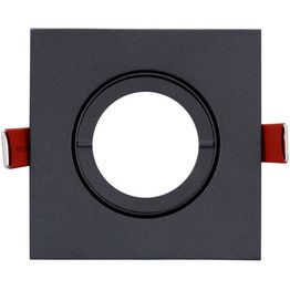Alasvalon runko Sylvania Inset Trend 75 Swing, IP44, GU10, neliskanttinen, musta