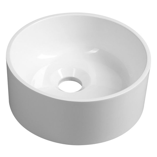 Malja-allas Interia Sanna 250x250 mm, valkoinen