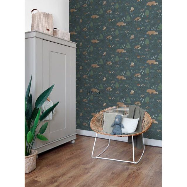 Lastenhuoneen tapetti Forest Friends 139248