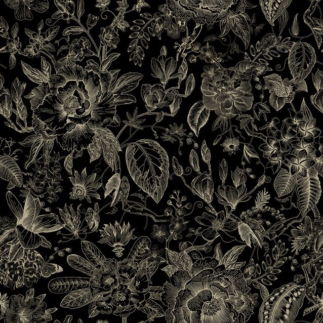 Tapetti Marburg Glööckler Pompöös Provence 35615-35617, kukka, kasvi