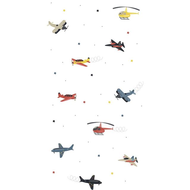 Lastenhuoneen tapetti Kids Walls 45819, vinyylipinta, monivärinen