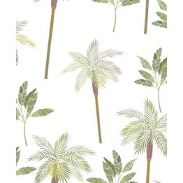 Tapetti Kids Walls 45882, vinyylipinta, palmu, vihreä