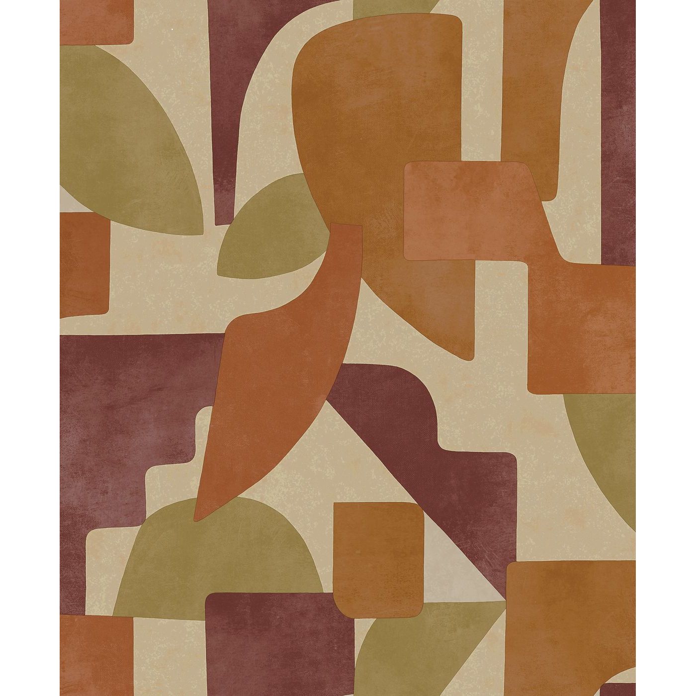 Tapetti Holden Decor Arboretum Linnet Burgundy Burnt Orange 91714
