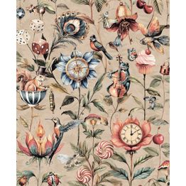 Tapetti Holden Decor Tales of the Manor 91940-91943, kukka, kasvi, vintage