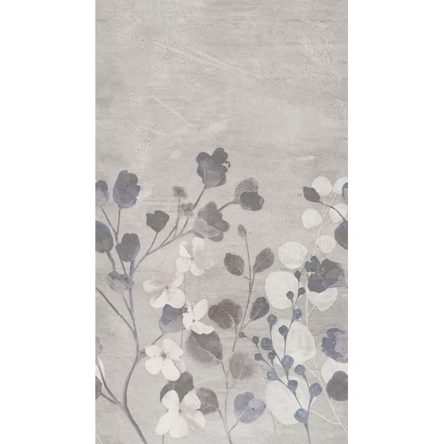 Kuvatapetti One Roll One Motif Concrete Flower 02 1,59x2,80 m non-woven