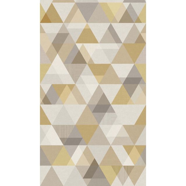 Kuvatapetti One Roll One Motif Triangle 01 1,59x2,80 m non-woven