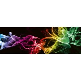 Välitilatarra Dimex Black Smoke 180-350x60cm