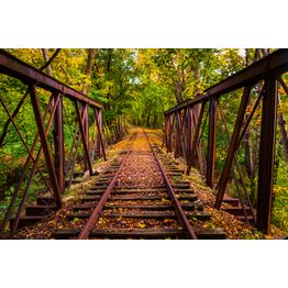 Maisematapetti Dimex Railroad, 375x250cm