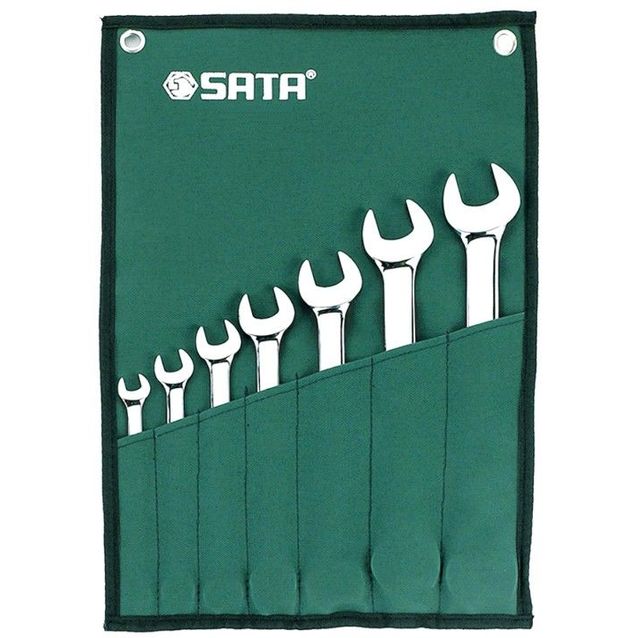 Kiintoavainsarja Sata 8-12 mm 7 osaa