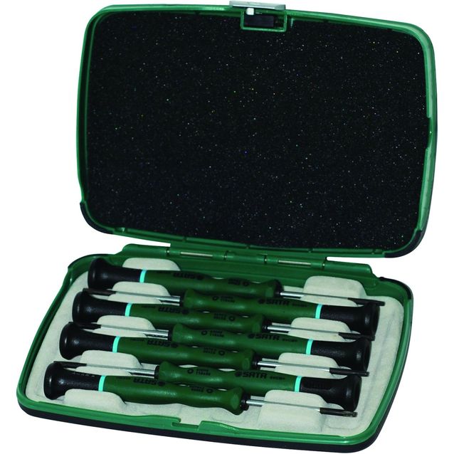 Elektroniikkaruuvitalttasarja Sata Torx 7 osaa