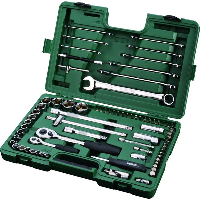 Hylsy/kiintolenkkiavainsarja Sata 1/4